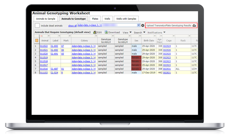 Import Results to Mosaic